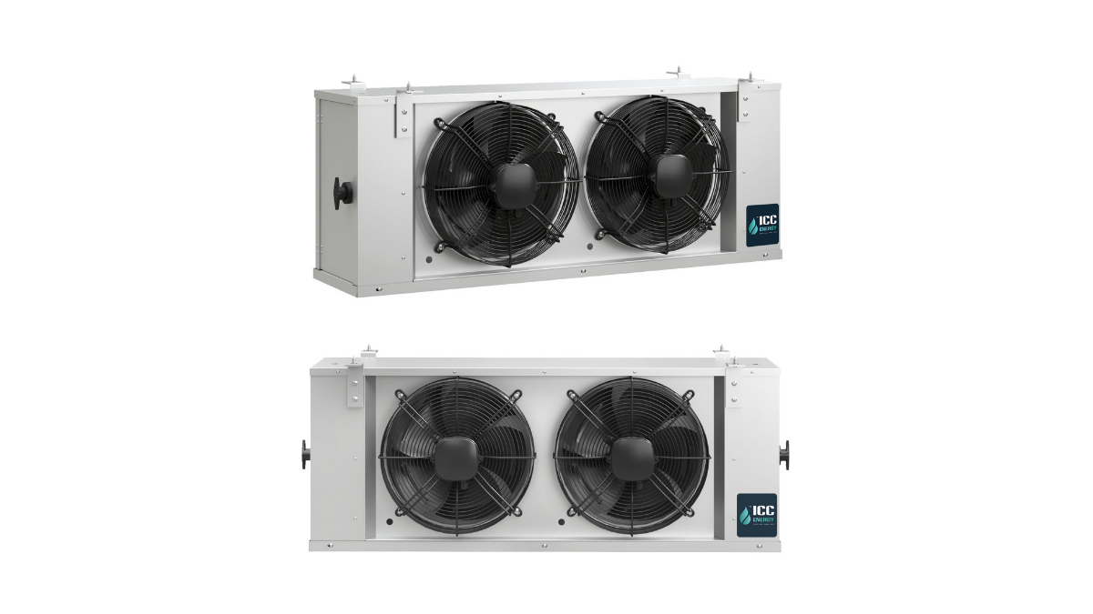 Regular cooler evaporators by ICC Energy — pre-installed TXV valve