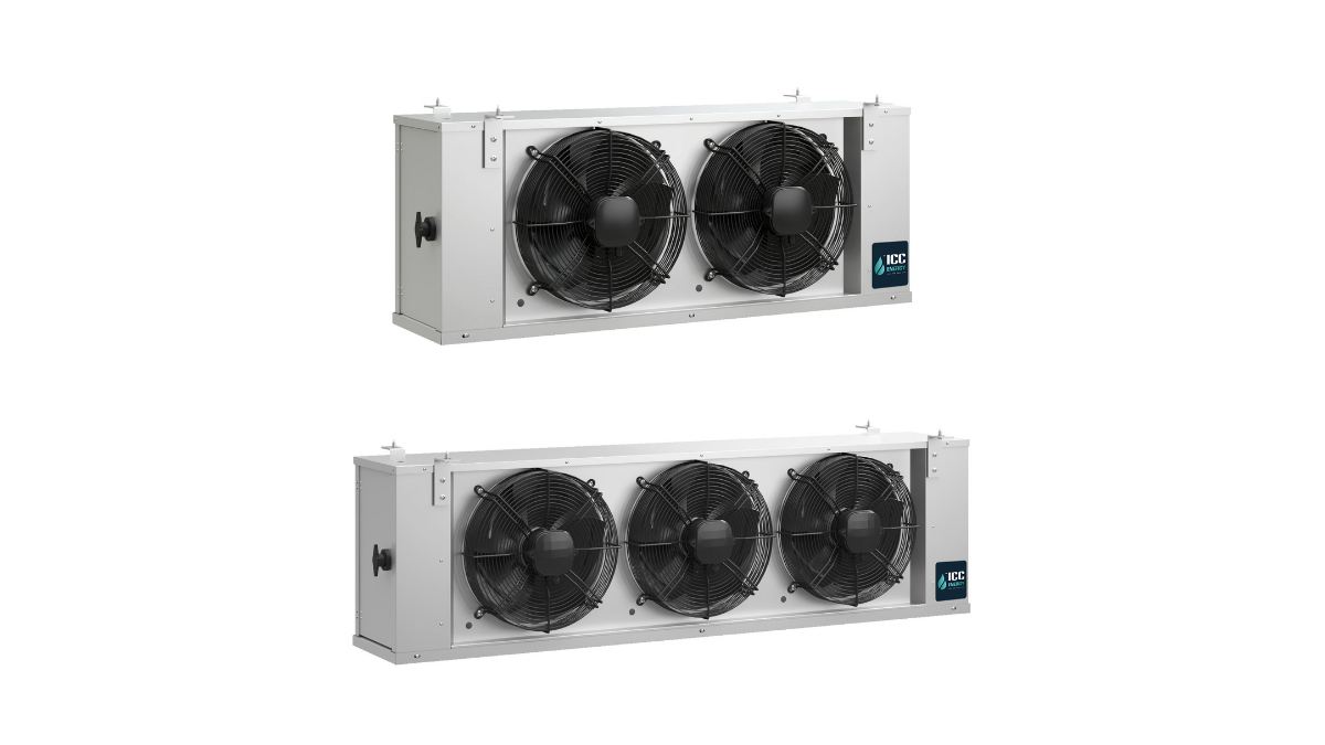 Regular freezer evaporators by ICC Energy — low-temp with electric defrost heater