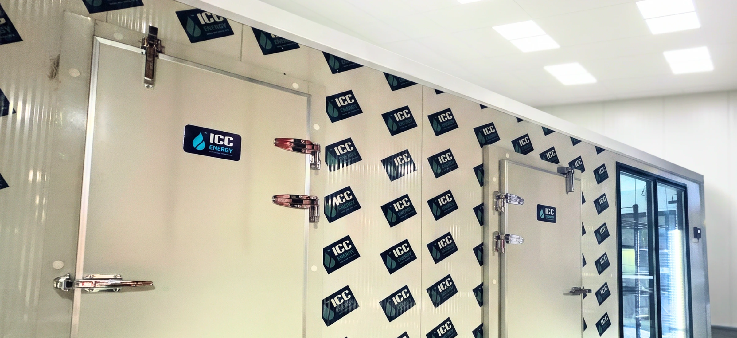 ICC Energy walk-in cooler and freezer — standard sizes ready to ship