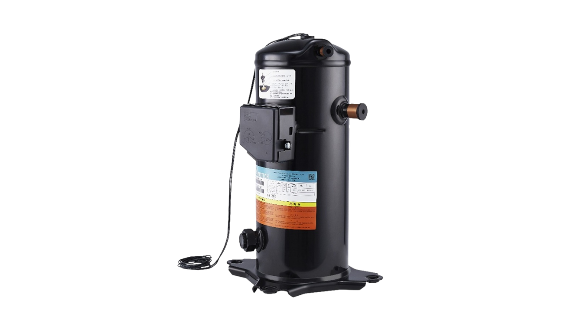 Invotech YM series scroll compressor — medium-temperature refrigeration, replaces Copeland ZB