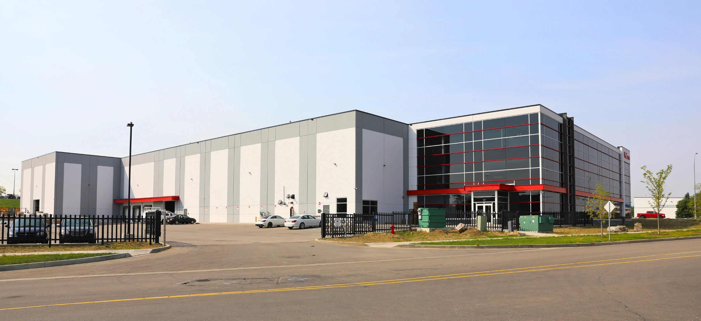 ICC Energy and Nerval Group headquarters exterior in Sherwood Park, Alberta