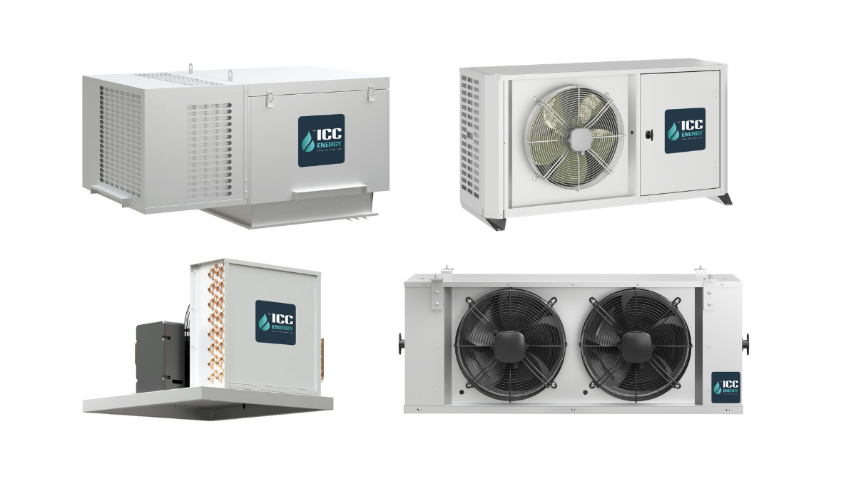 Condensing units and evaporators by ICC Energy
